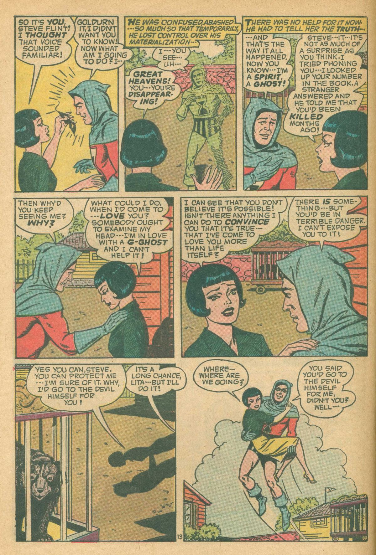 Read online Adventures Into The Unknown comic -  Issue #156 - 16