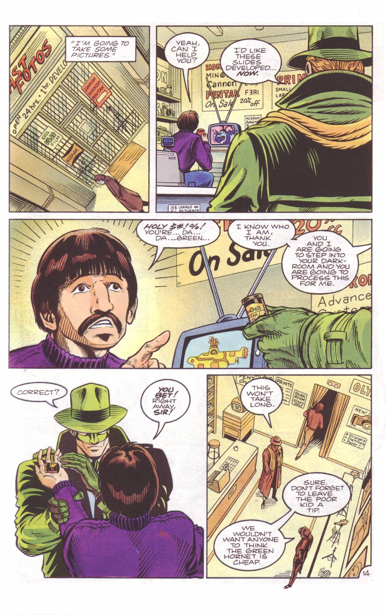 Read online The Green Hornet (1991) comic -  Issue #22 - 15