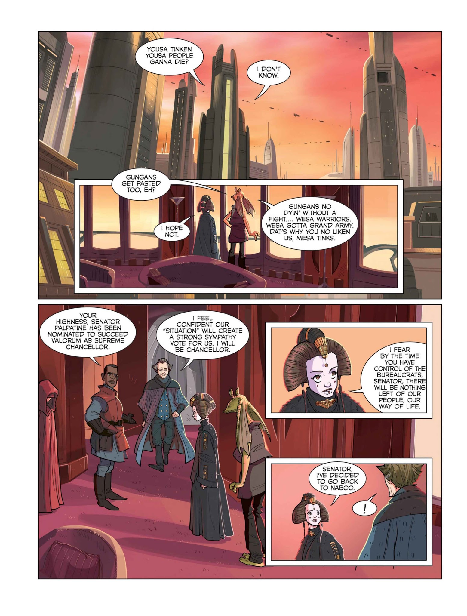 Read online Star Wars: The Prequel Trilogy: A Graphic Novel comic -  Issue # Full - 53