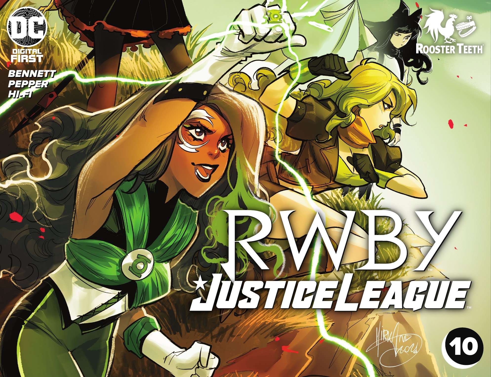 Read online RWBY/Justice League comic -  Issue #10 - 1