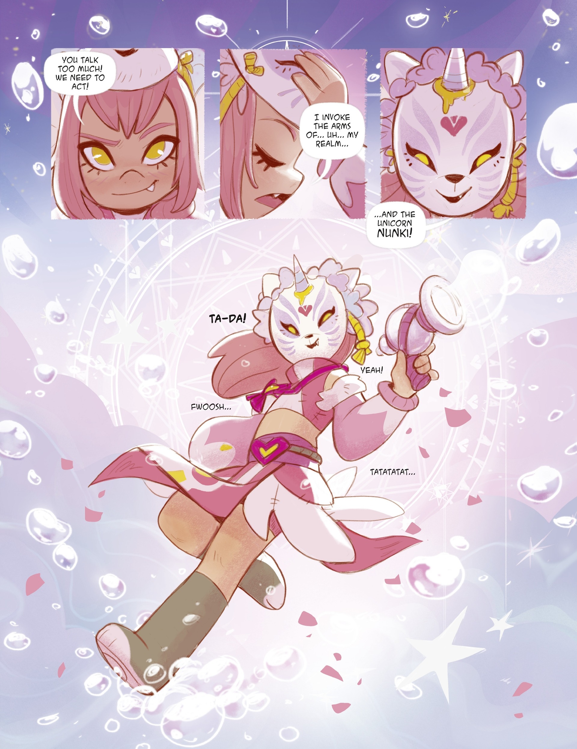 Read online The Unicorn Legacy: Call of the Goddess comic -  Issue # TPB - 40