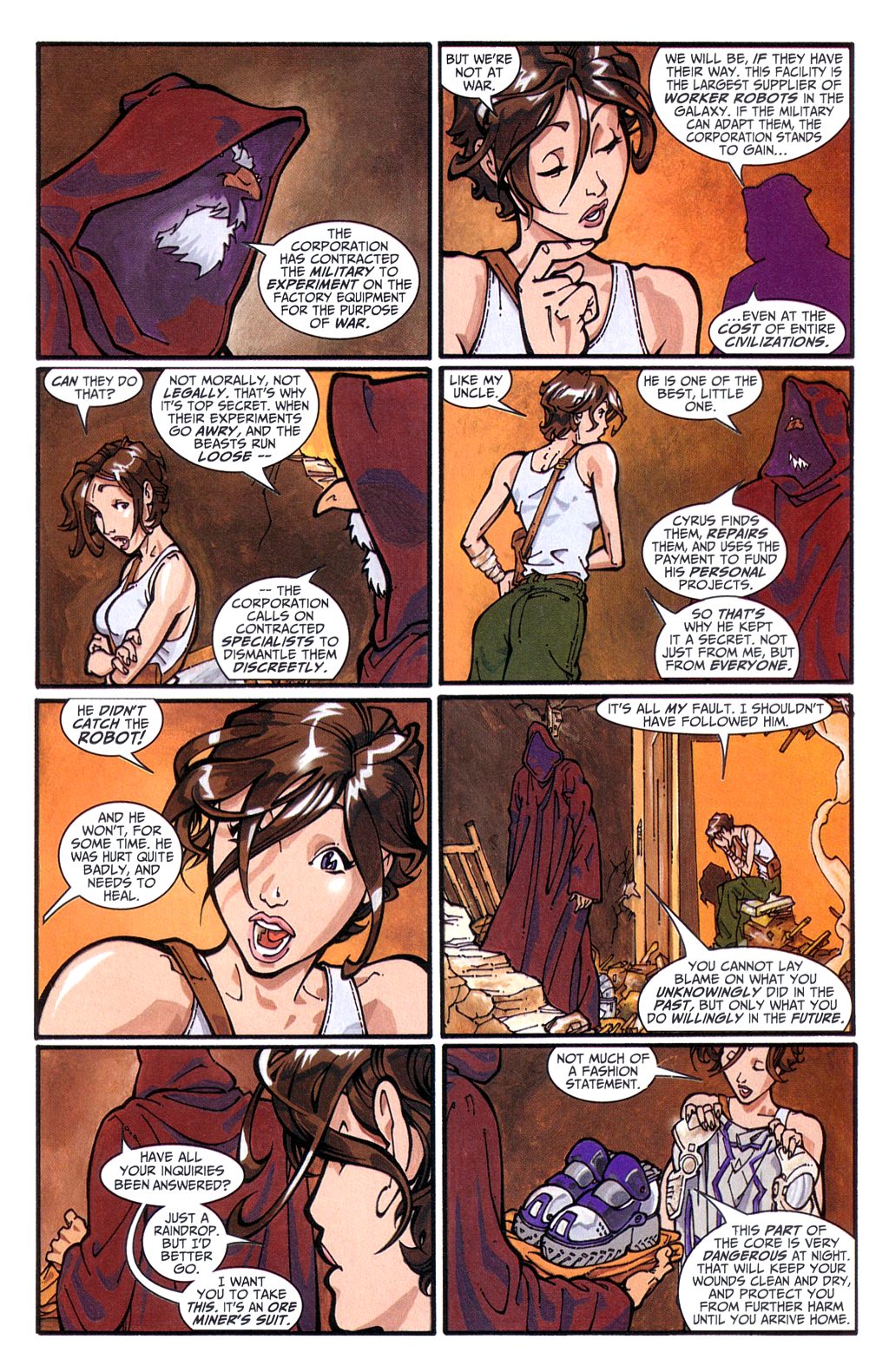 Read online Blue comic -  Issue #1 - 19