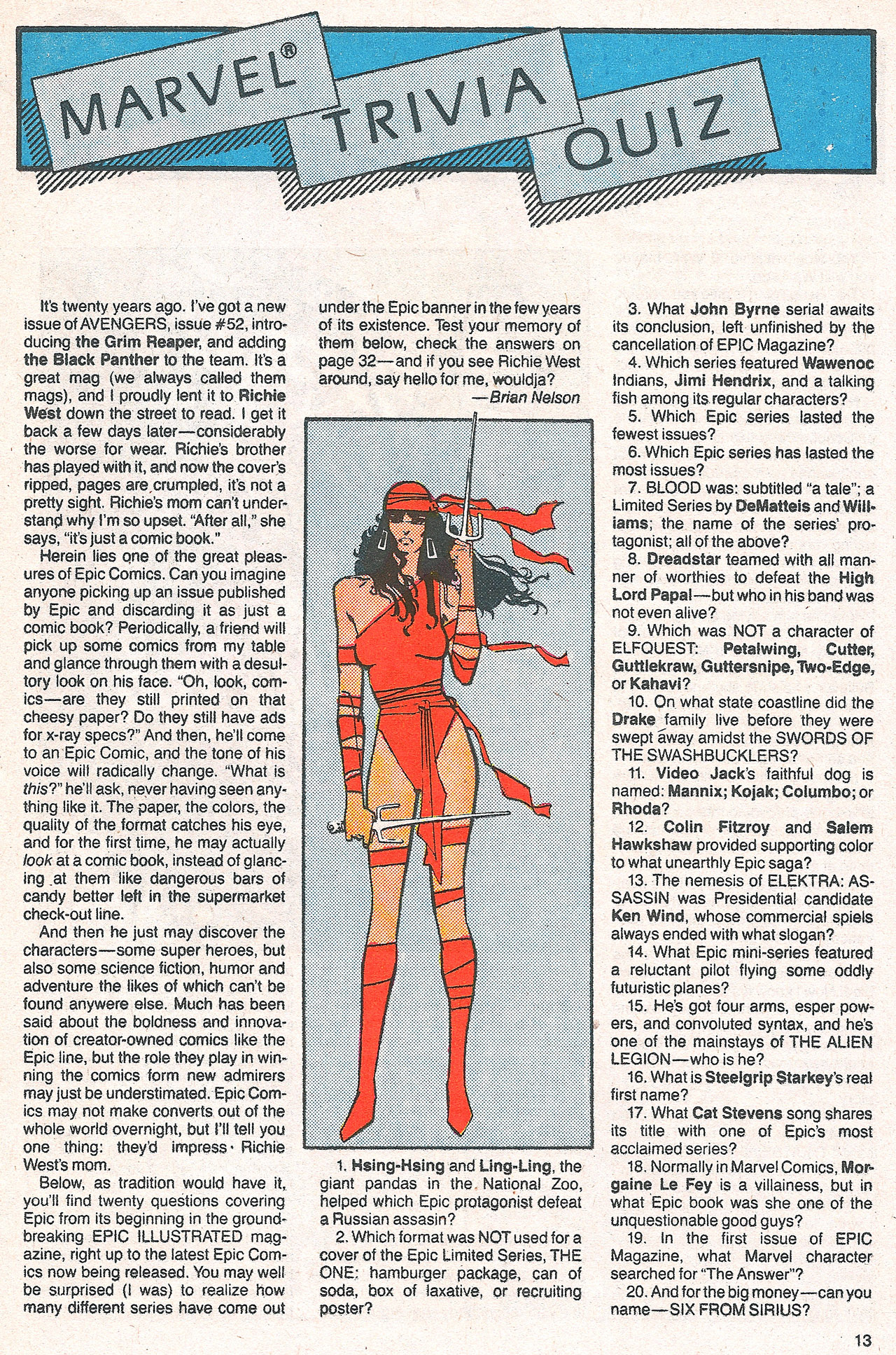 Read online Marvel Age comic -  Issue #62 - 15