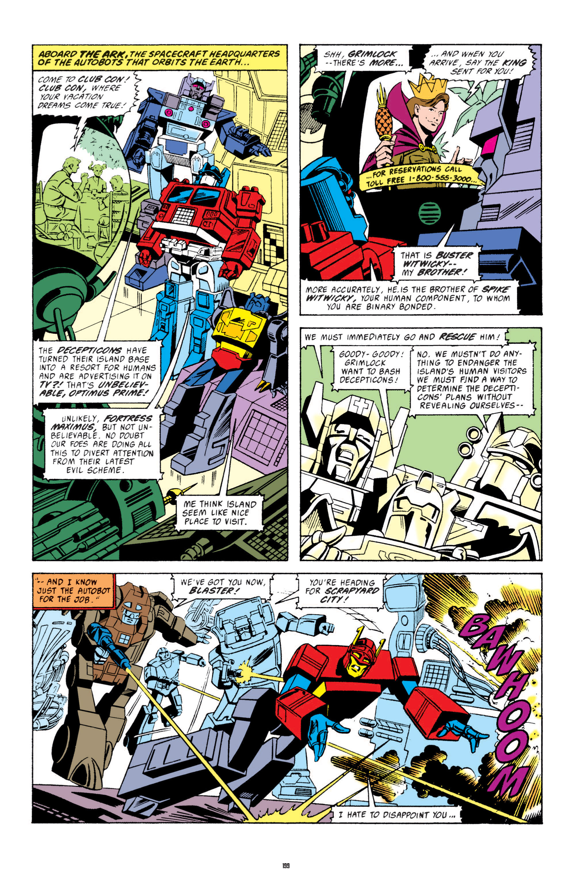 Read online The Transformers Classics comic -  Issue # TPB 4 - 200