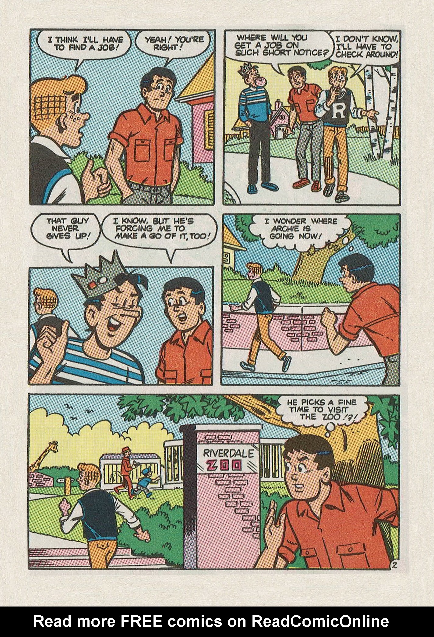 Read online Archie Annual Digest Magazine comic -  Issue #59 - 74