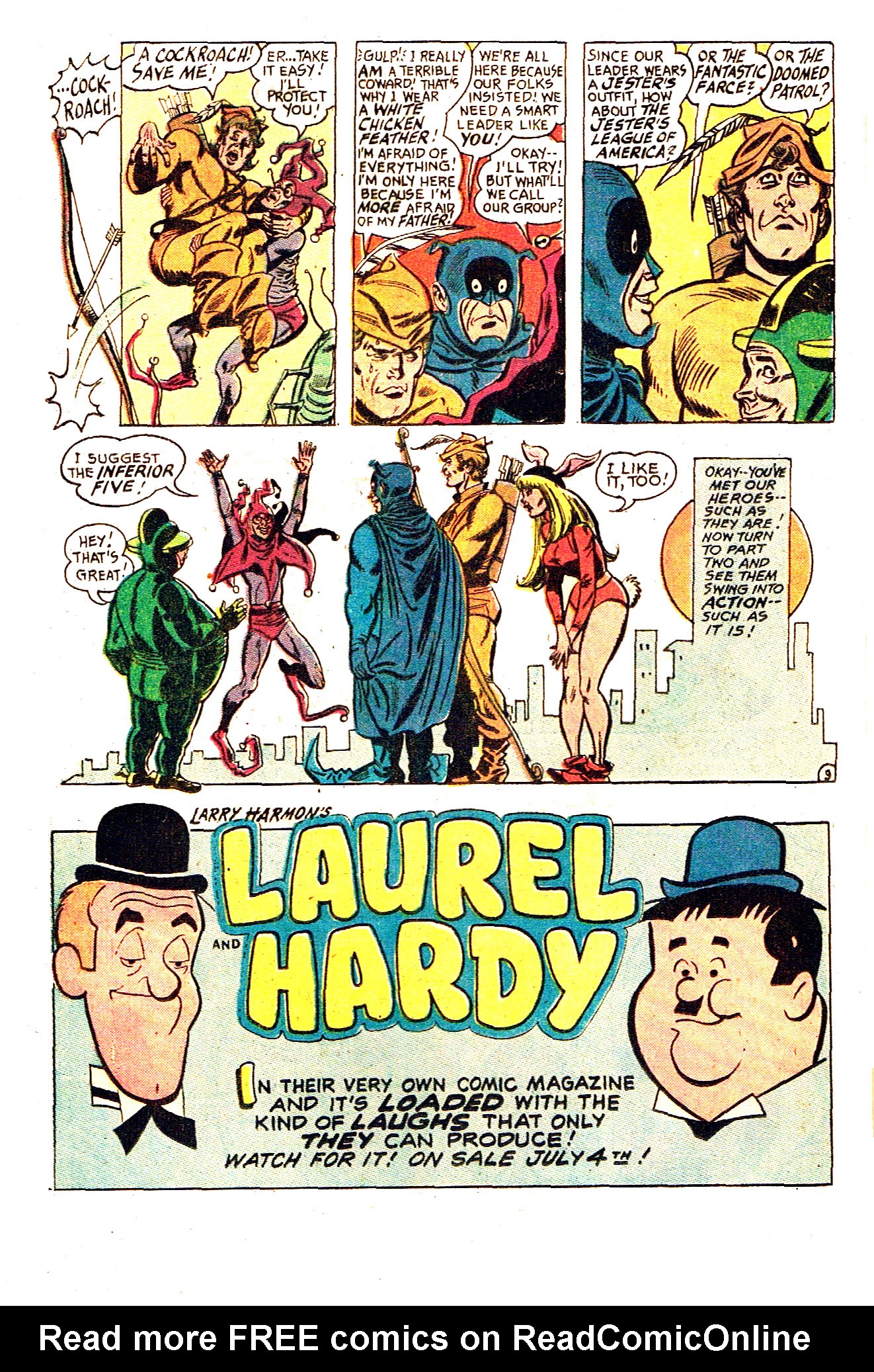Read online The Inferior Five comic -  Issue #11 - 12