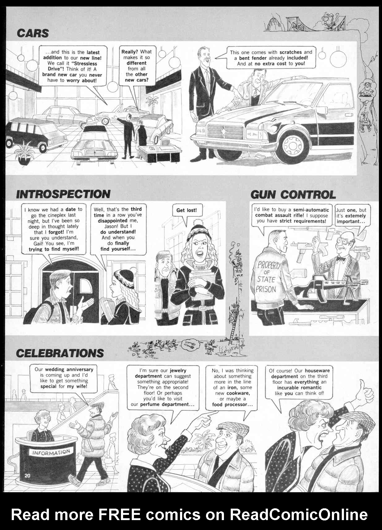 Read online MAD comic -  Issue #301 - 23