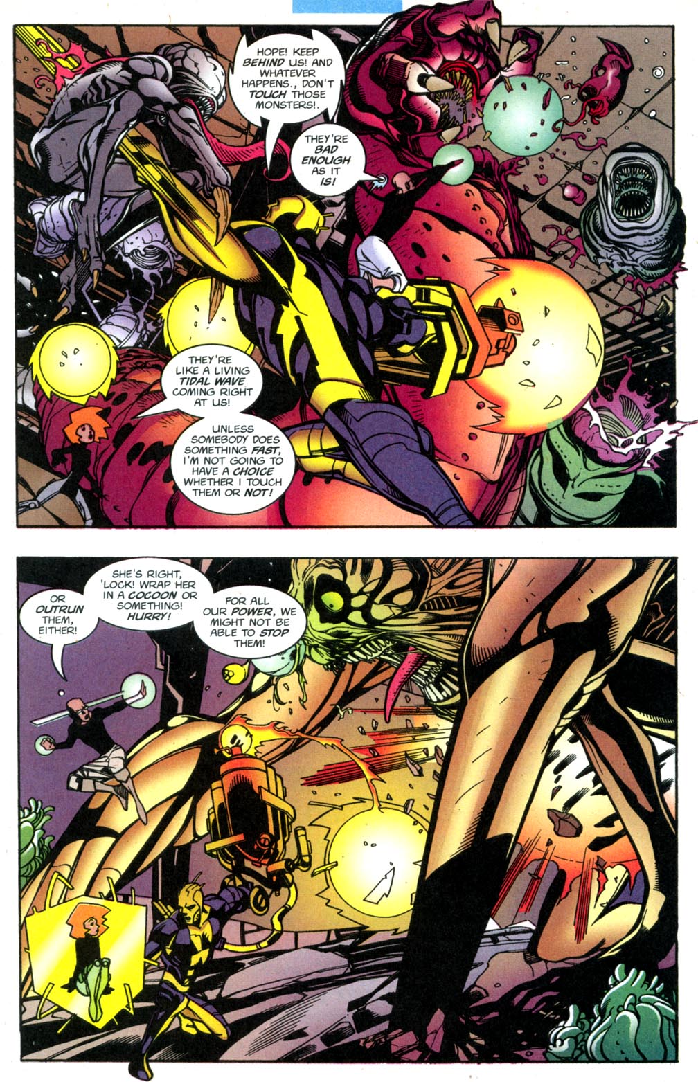 Read online Warlock (1999) comic -  Issue #4 - 17