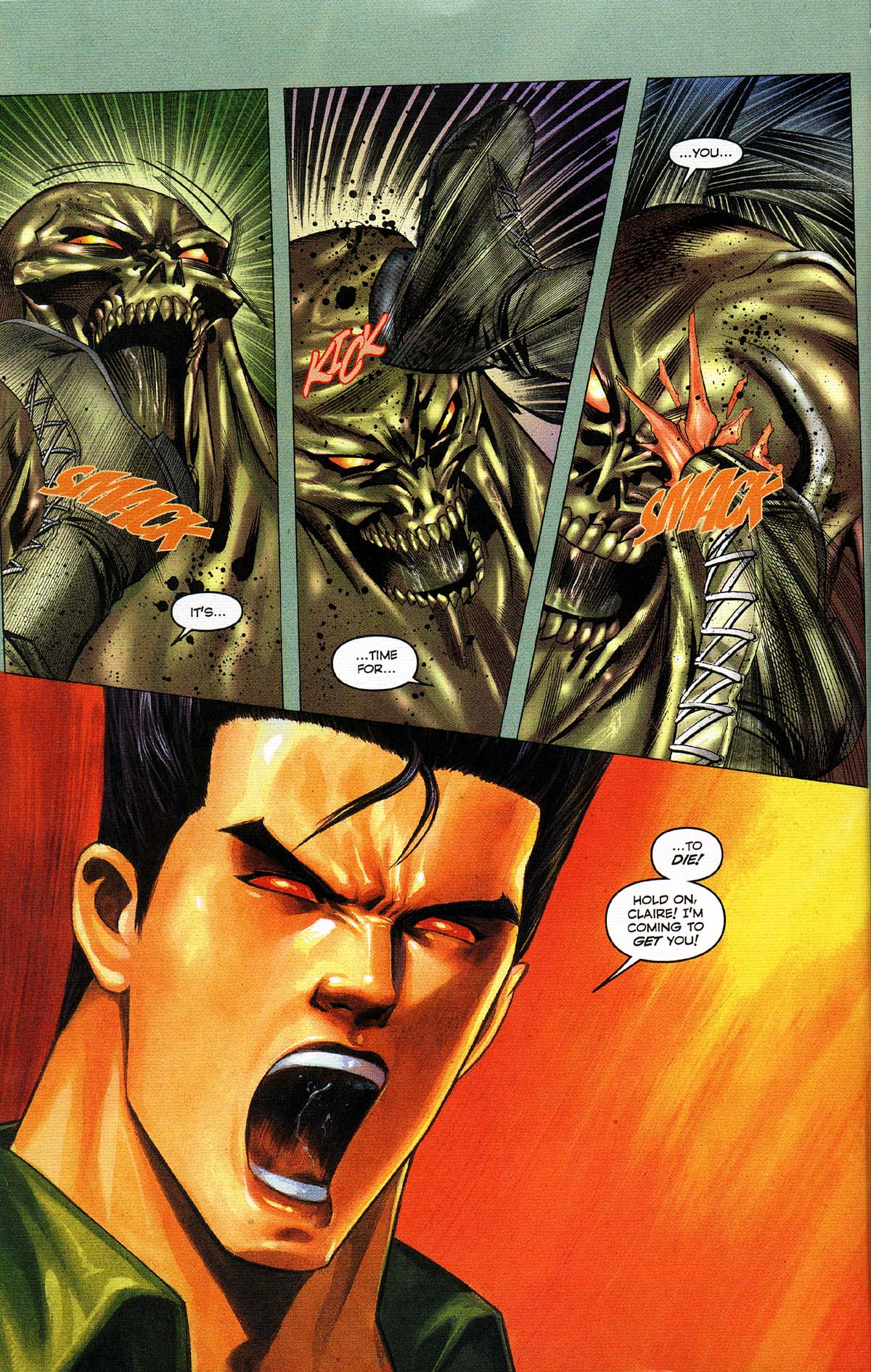 Read online Resident Evil Code: Veronica comic -  Issue #4 - 5