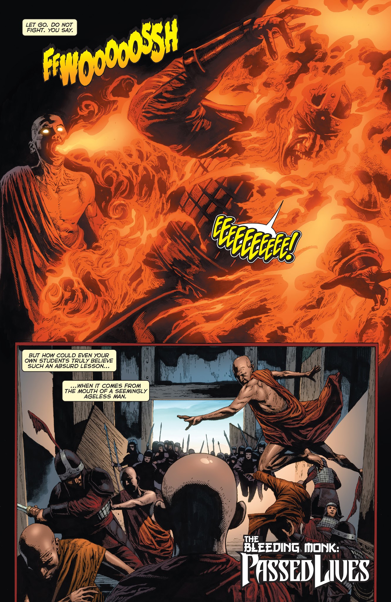 Read online Harbinger: Bleeding Monk comic -  Issue # Full - 6