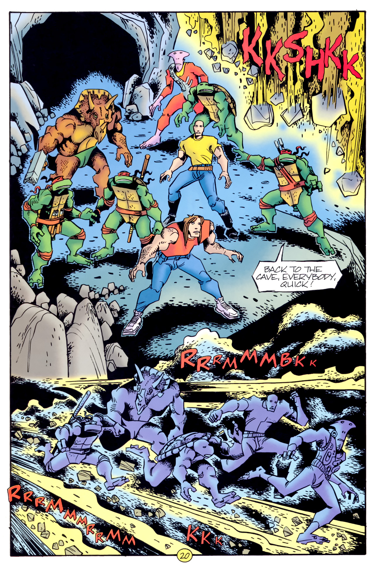 Teenage Mutant Ninja Turtles (1993) Issue #12 #12 - English 22