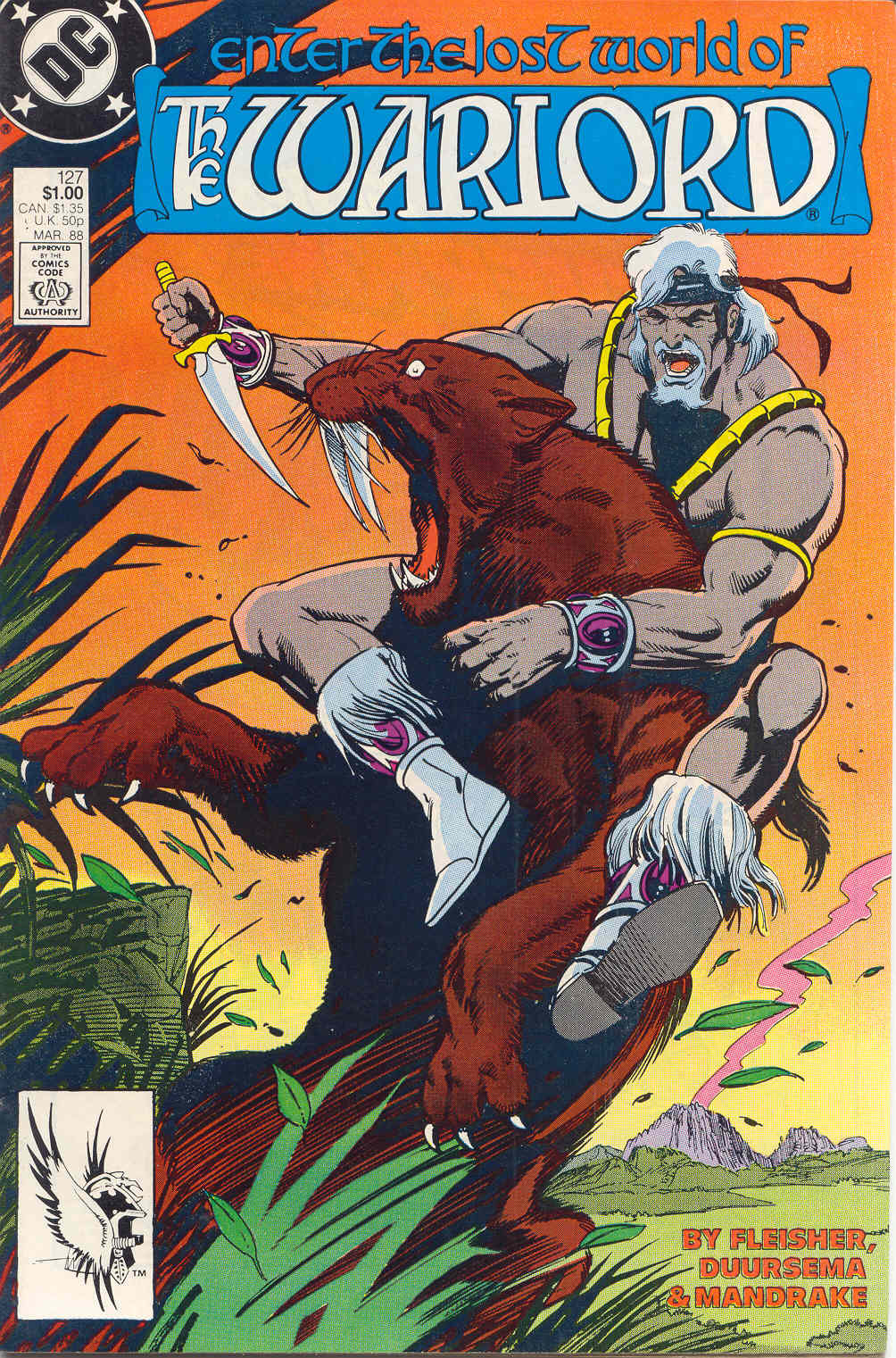 Read online Warlord (1976) comic -  Issue #127 - 1