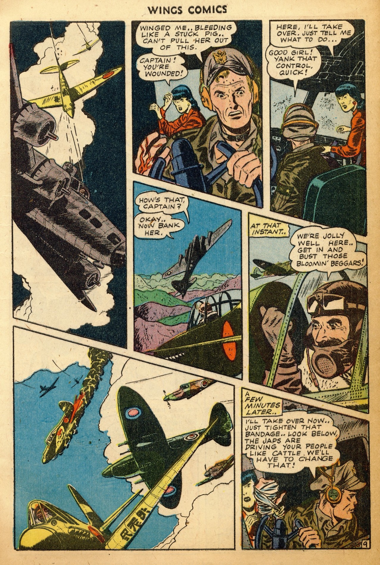 Read online Wings Comics comic -  Issue #52 - 11
