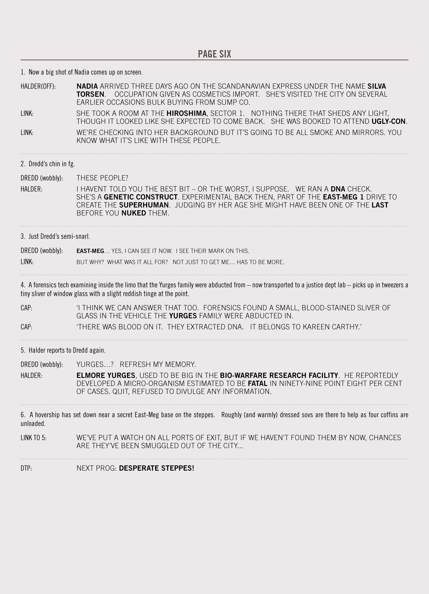 Read online 2000 AD Script Book comic -  Issue # TPB (Part 2) - 51