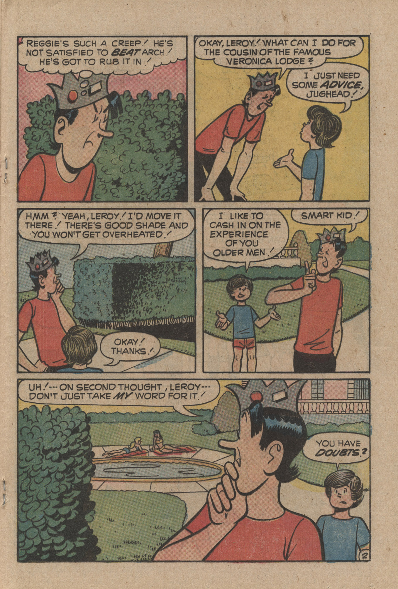 Read online Reggie and Me (1966) comic -  Issue #66 - 28