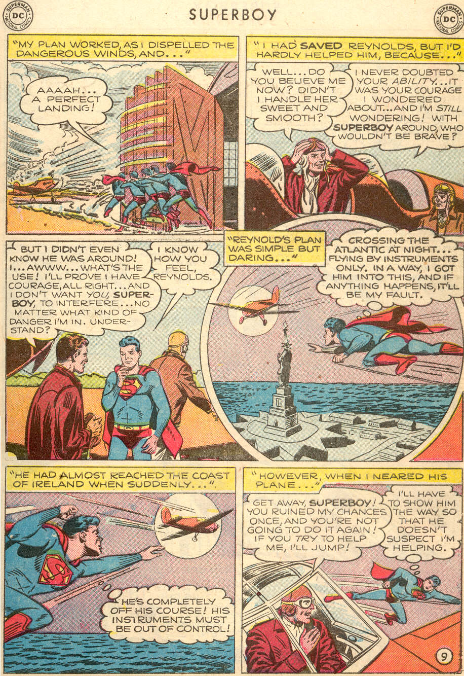 Read online Superboy (1949) comic -  Issue #16 - 10