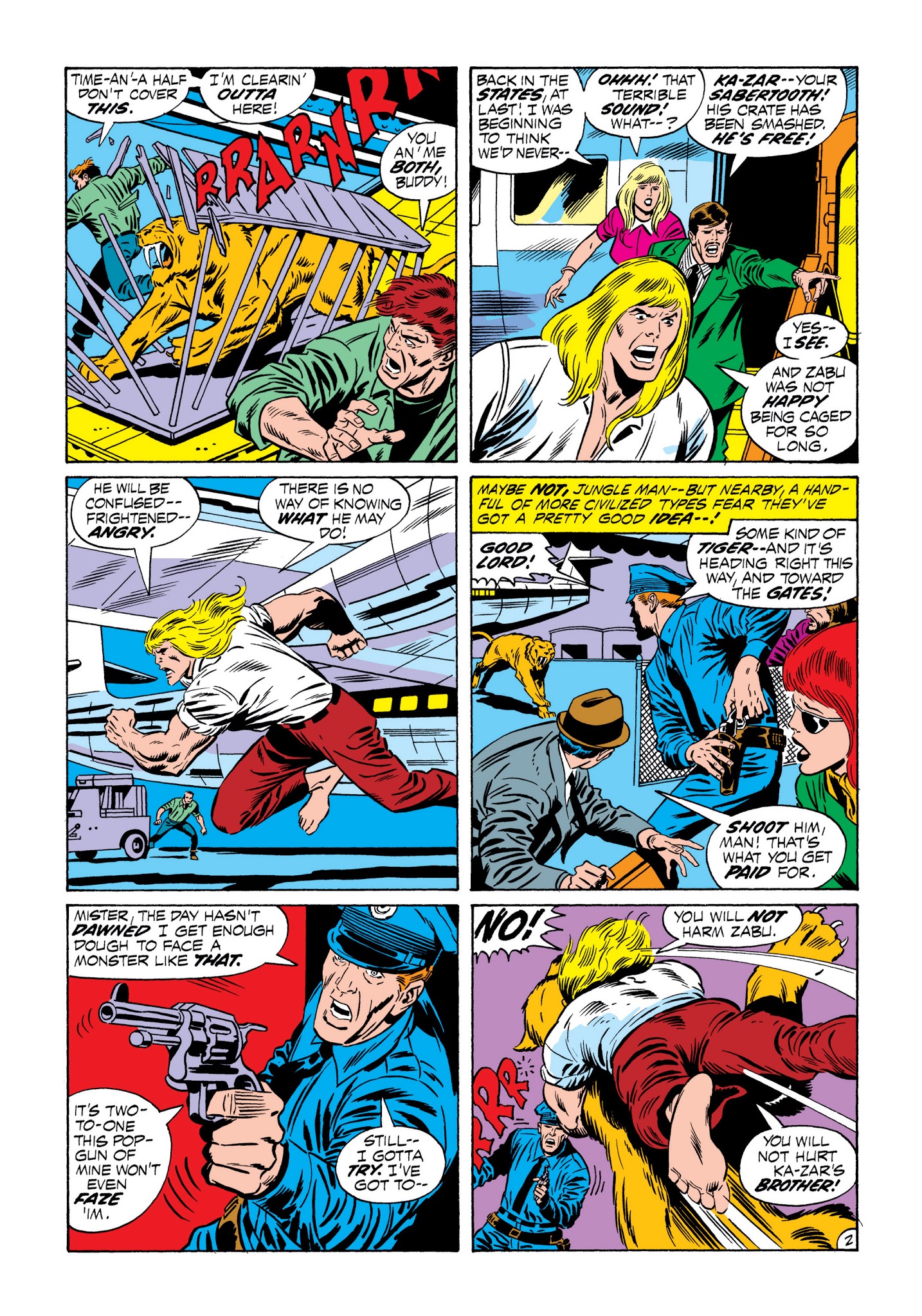 Read online Marvel Masterworks: Ka-Zar comic -  Issue # TPB 1 (Part 2) - 92