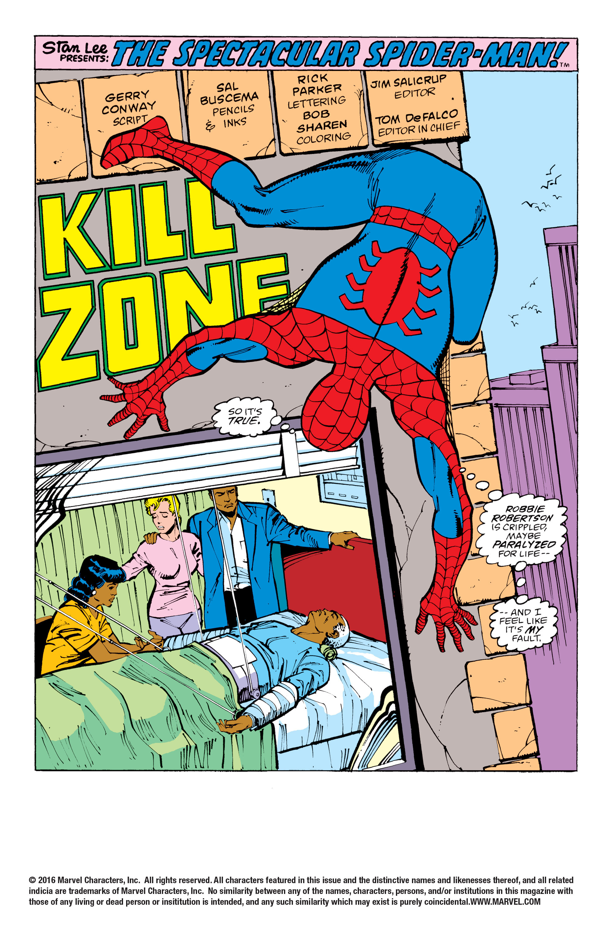 Read online The Spectacular Spider-Man (1976) comic -  Issue # _TPB Tombstone (Part 1) - 75