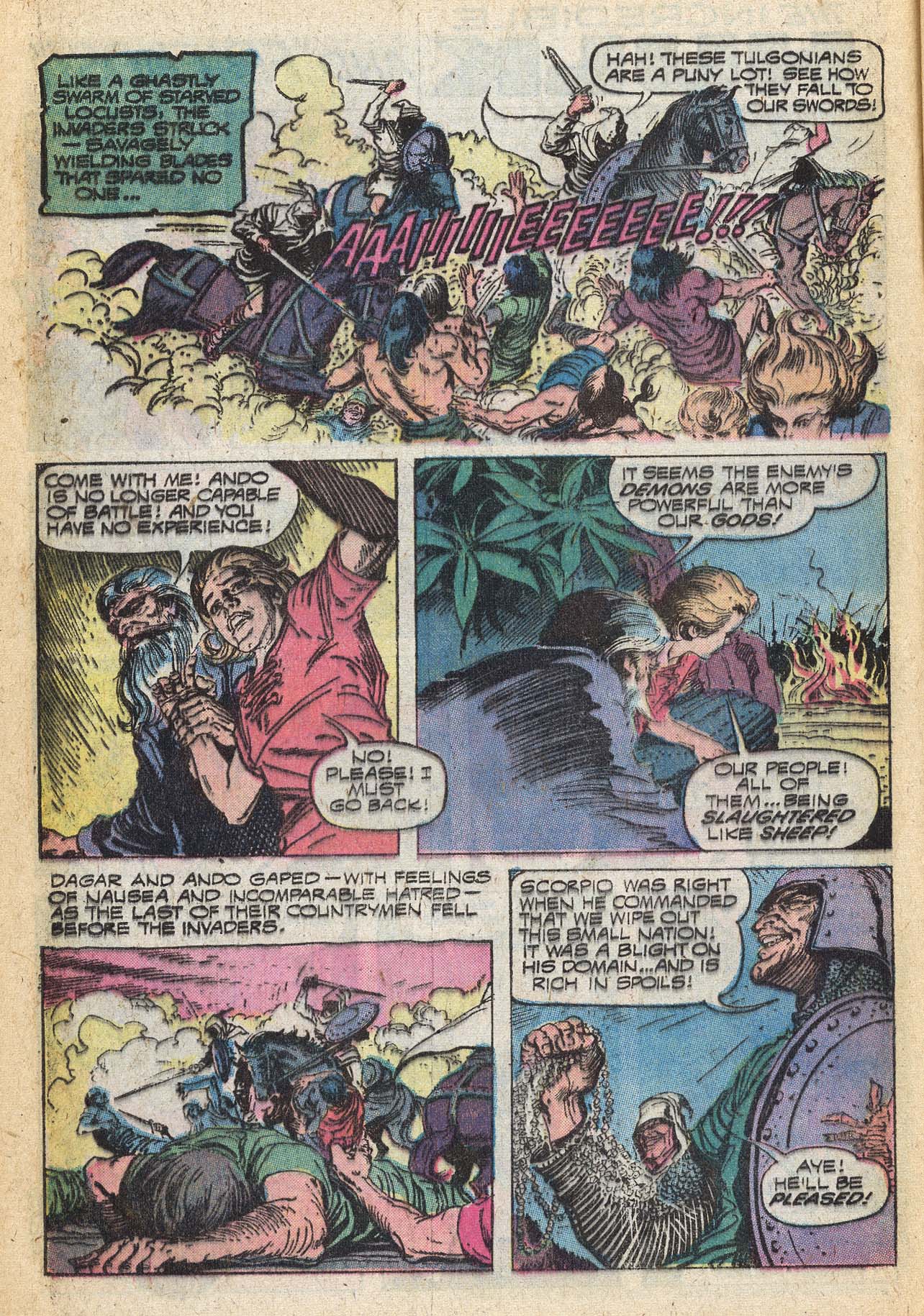 Read online Dagar the Invincible comic -  Issue #18 - 8