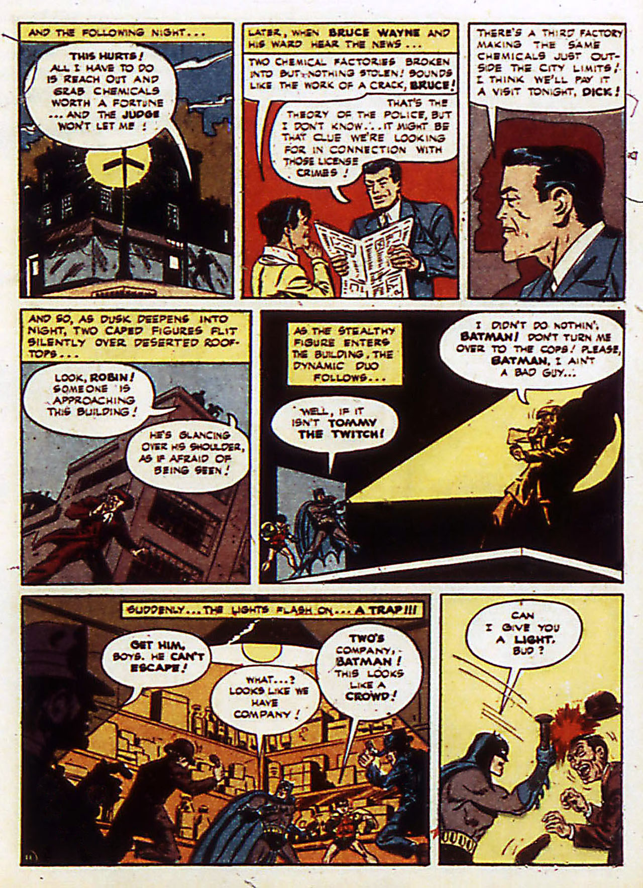 Read online Detective Comics (1937) comic -  Issue #72 - 14