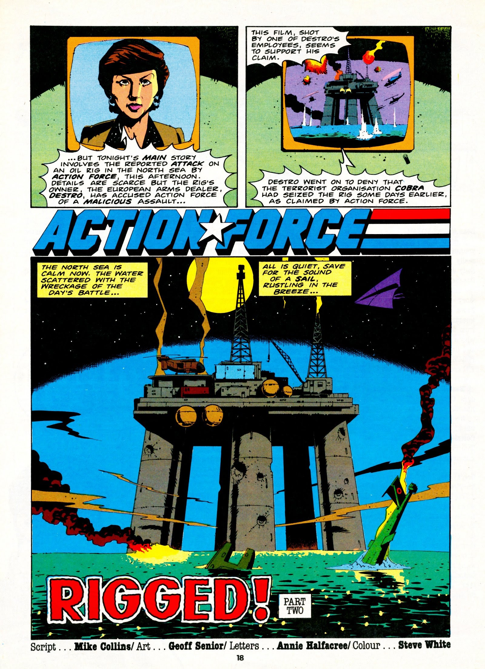 Read online Action Force comic -  Issue #12 - 18