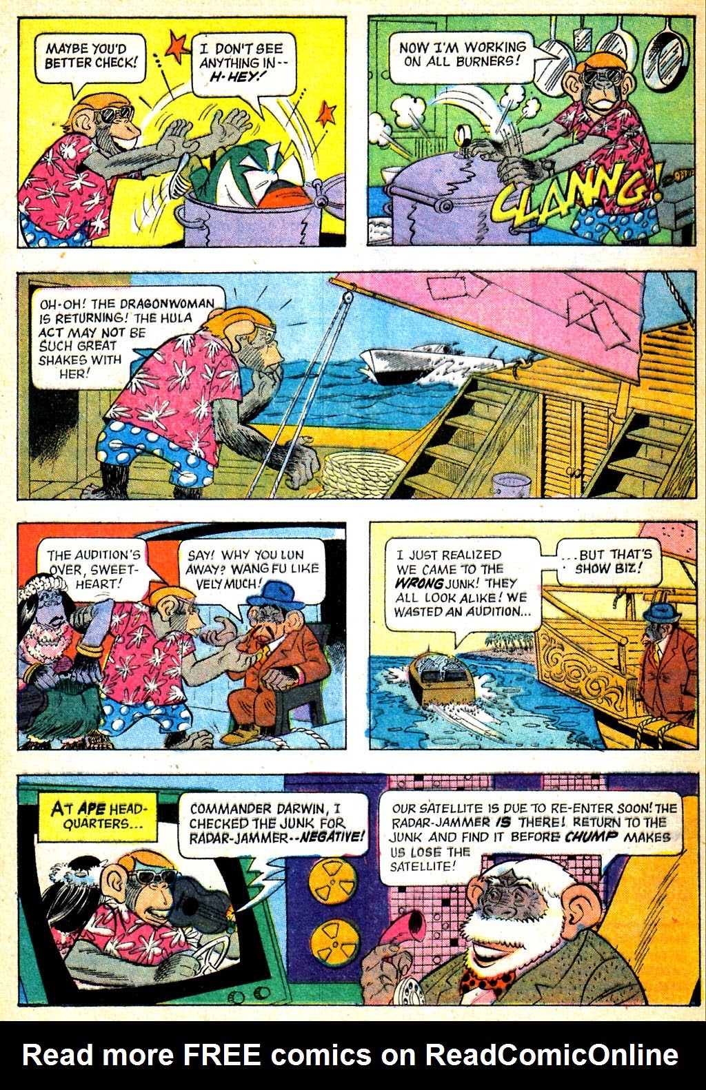 Read online Lancelot Link Secret Chimp comic -  Issue #2 - 11