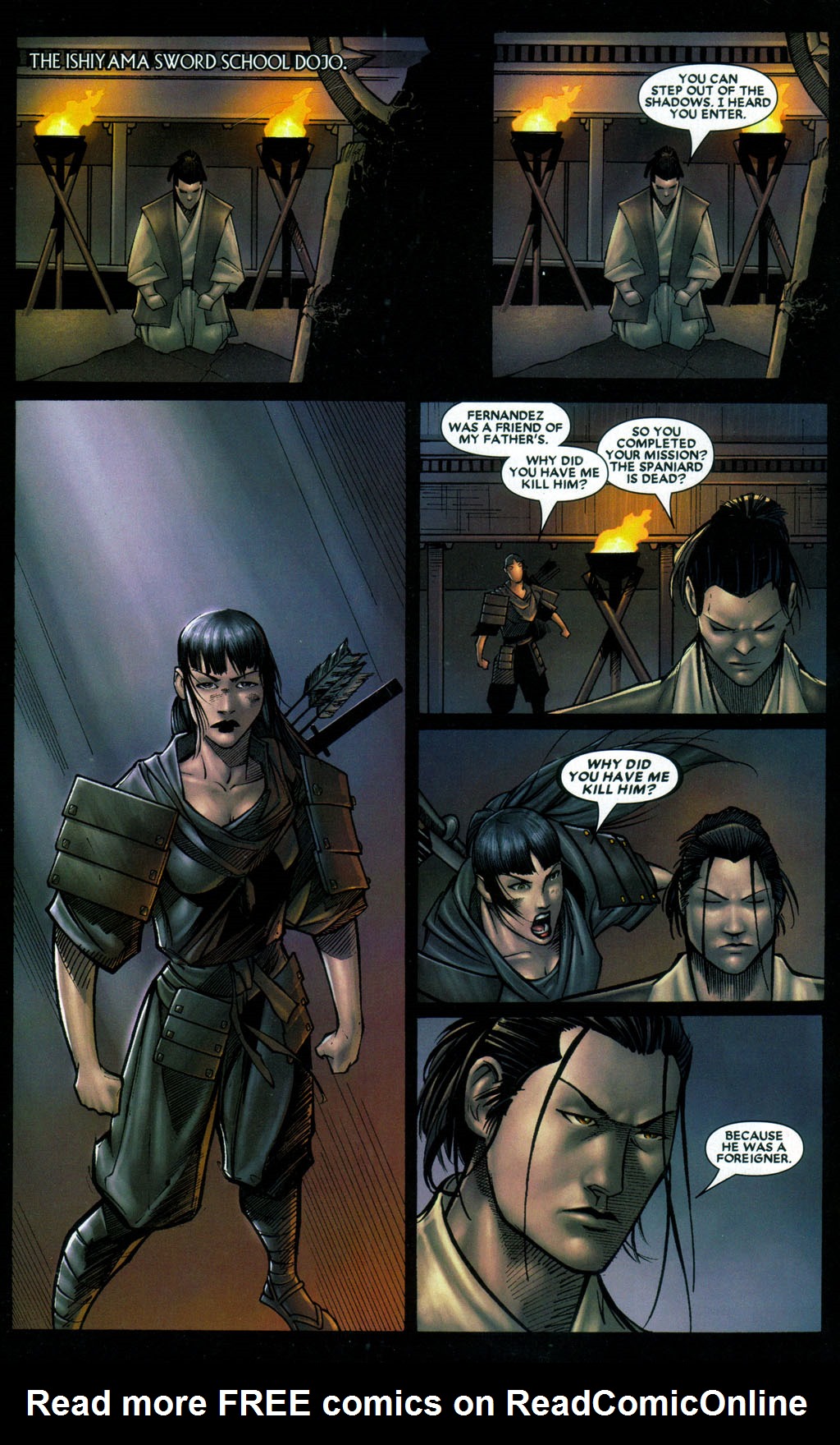 Read online Elektra: The Hand comic -  Issue #4 - 6