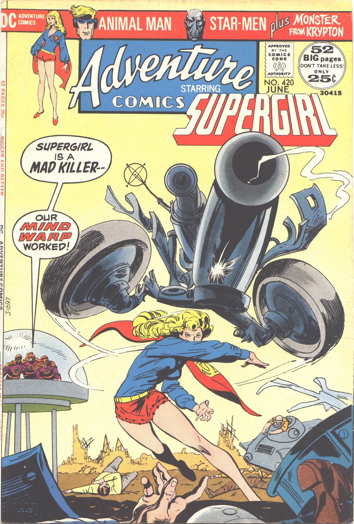 Read online Adventure Comics (1938) comic -  Issue #420 - 1