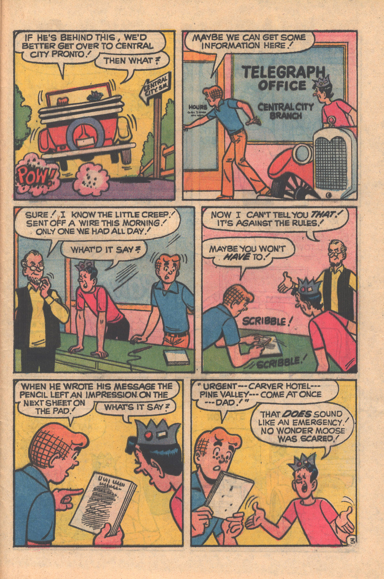 Read online Archie at Riverdale High (1972) comic -  Issue #10 - 29