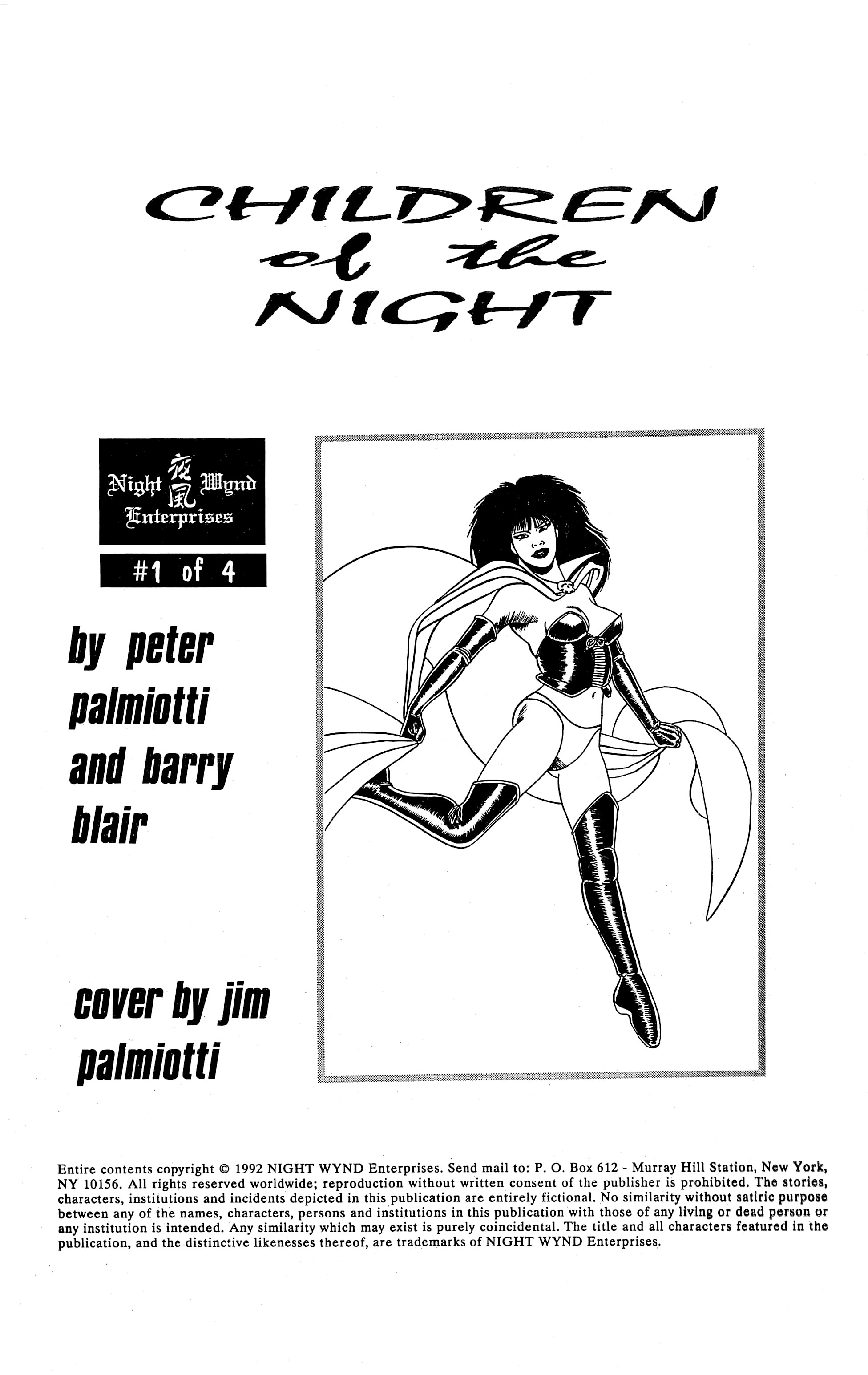 Read online Children Of The Night comic -  Issue #1 - 2