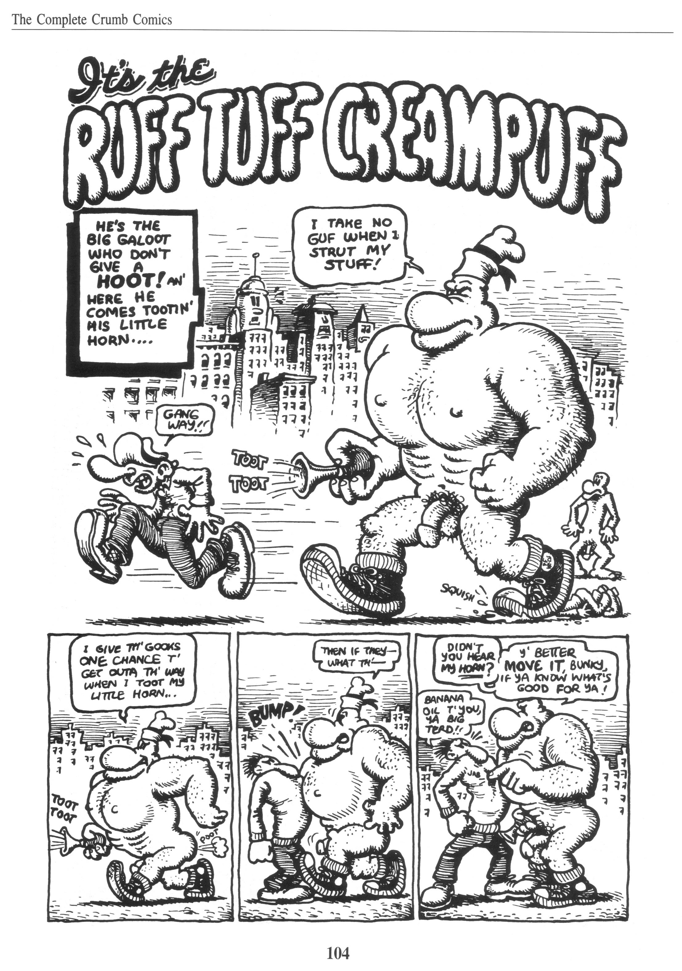 Read online The Complete Crumb Comics comic -  Issue # TPB 6 - 114