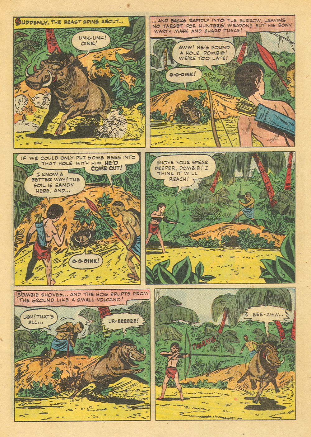 Read online Tarzan (1948) comic -  Issue #49 - 20
