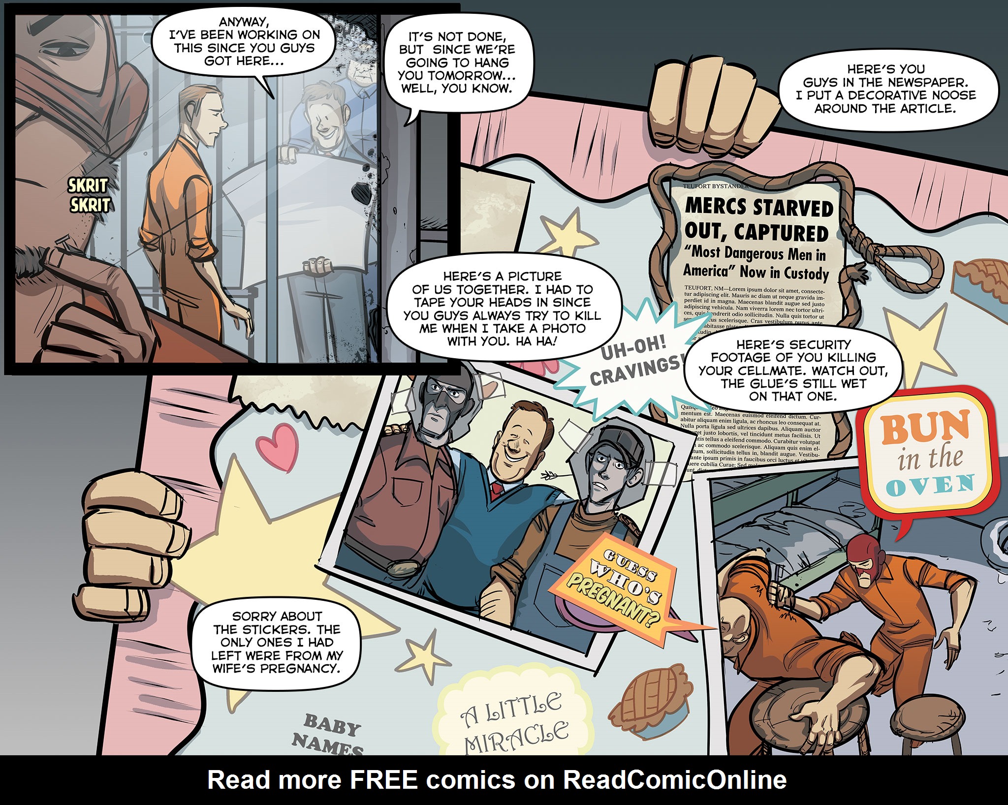 Read online Team Fortress 2 comic -  Issue #2 - 28