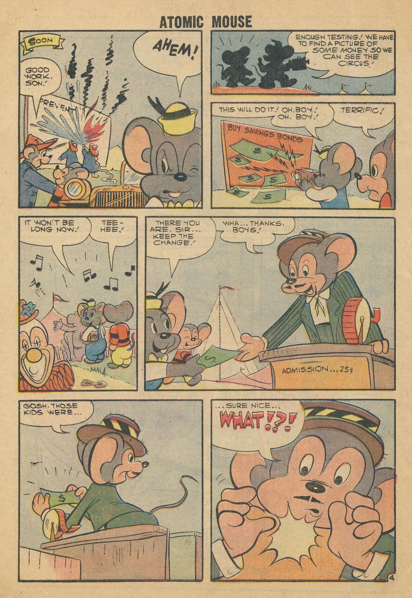 Read online Atomic Mouse comic -  Issue #28 - 26