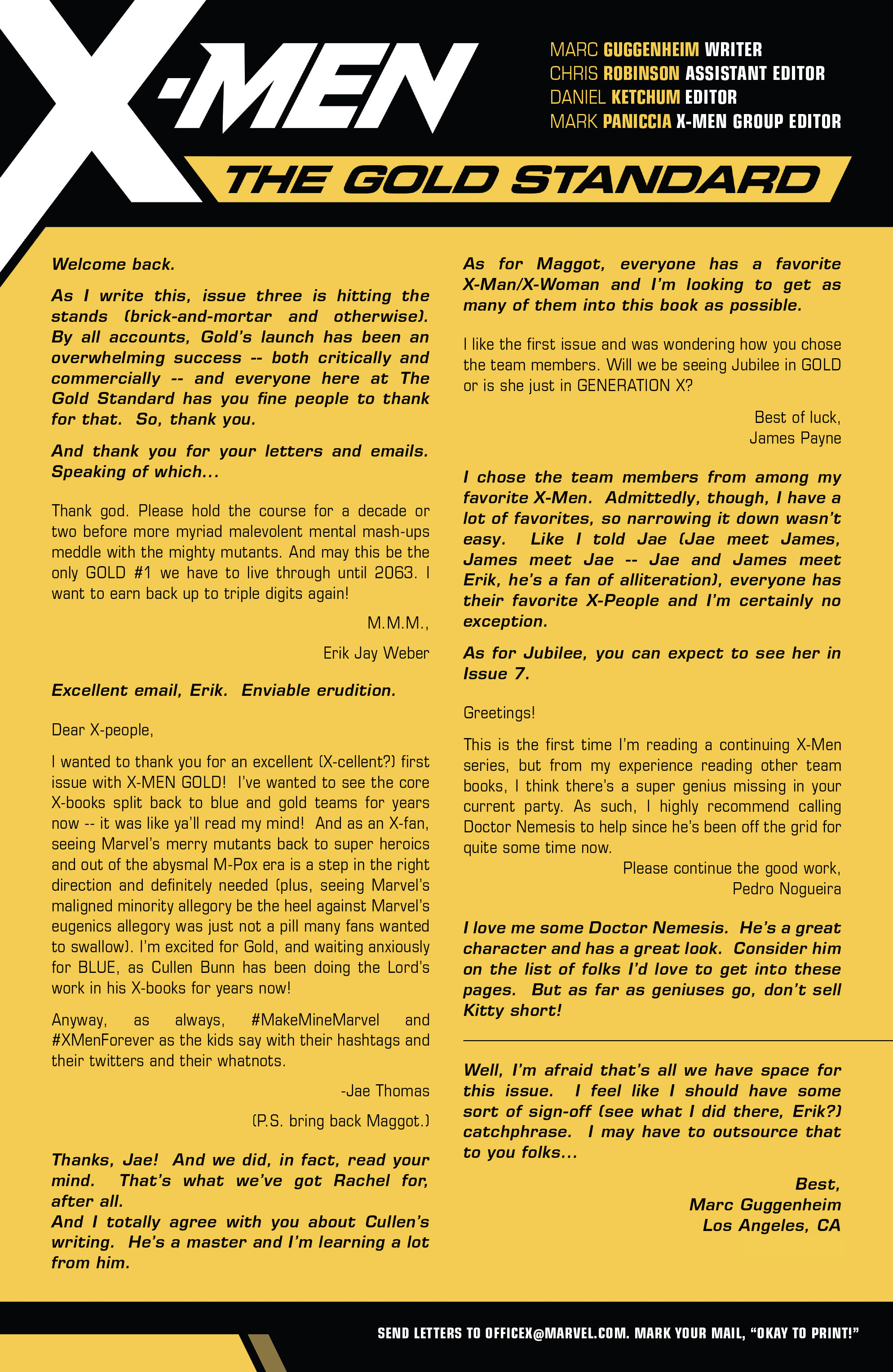 Read online X-Men: Gold comic -  Issue #5 - 22