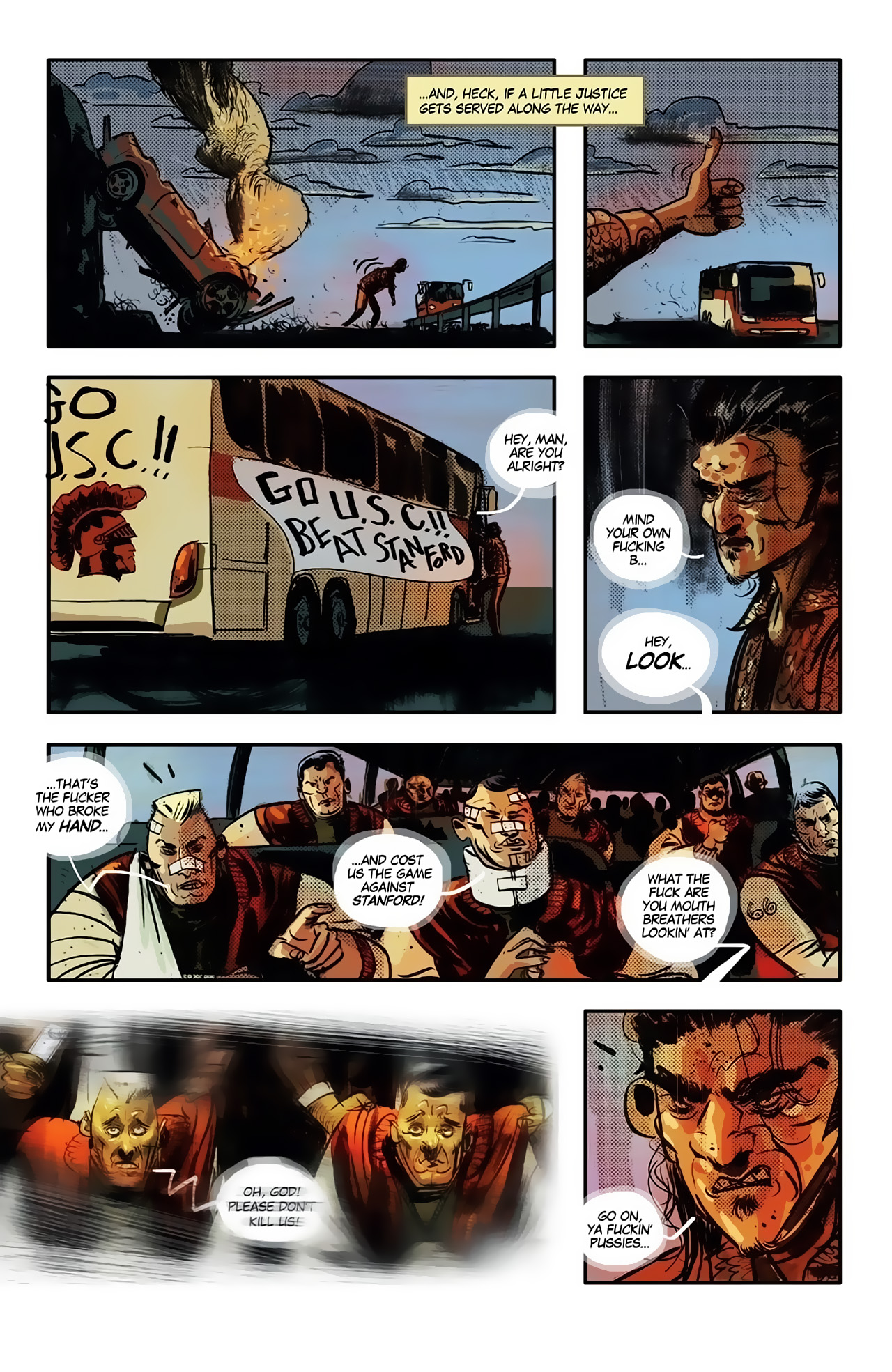 Read online Blue Estate comic -  Issue #12 - 19