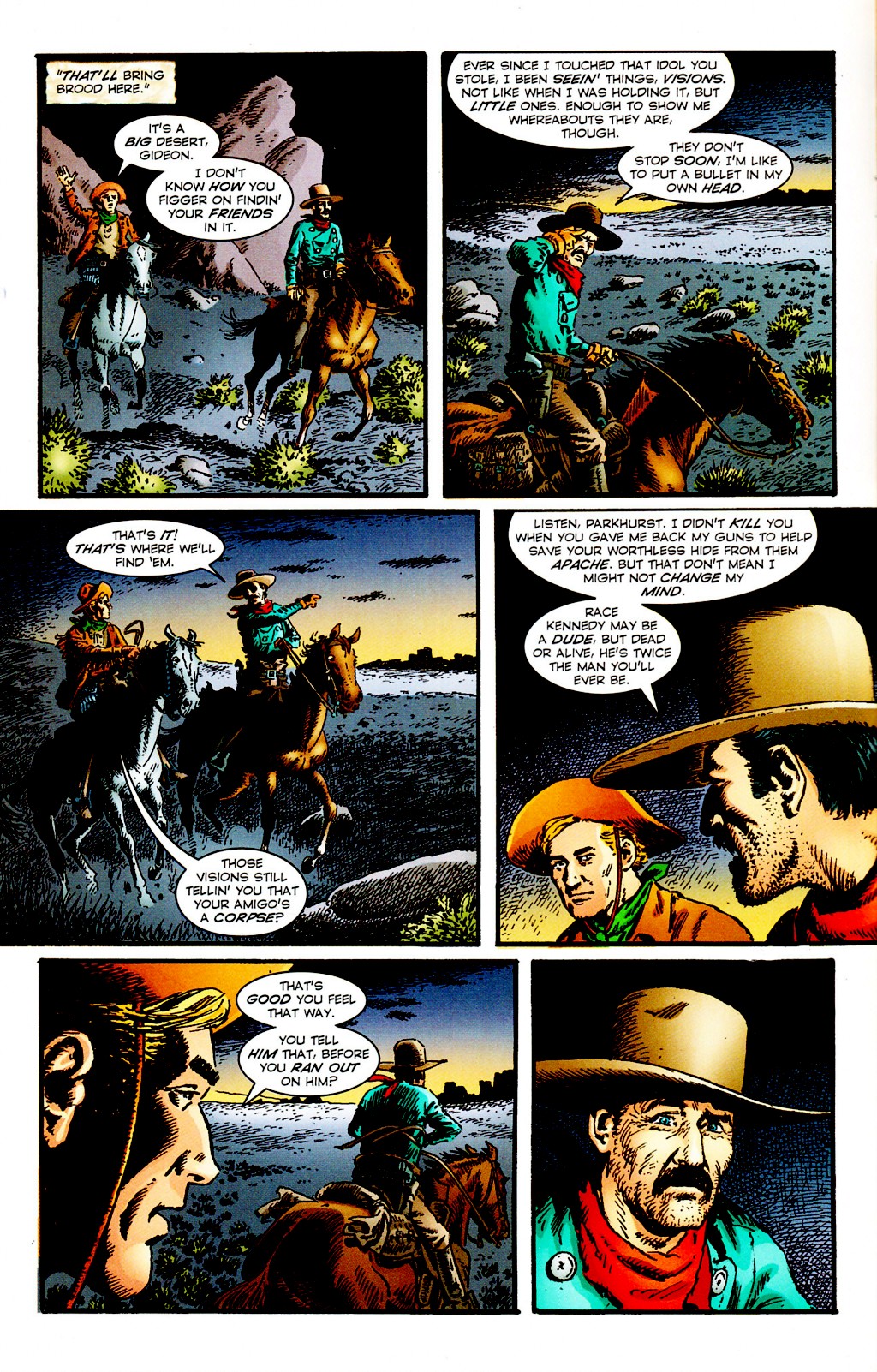 Read online Desperadoes: Quiet Of The Grave comic -  Issue #5 - 10