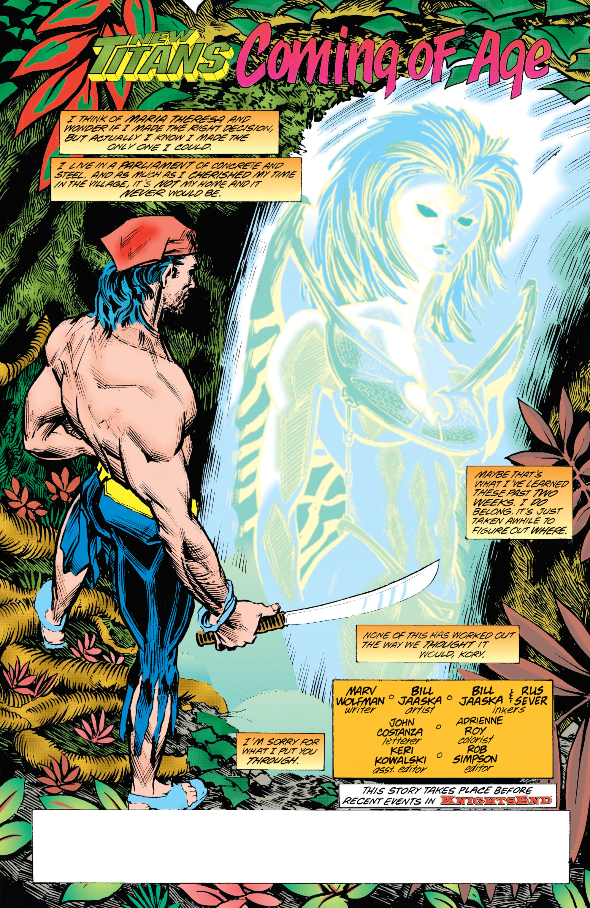 Read online The New Titans (1988) comic -  Issue #113 - 2