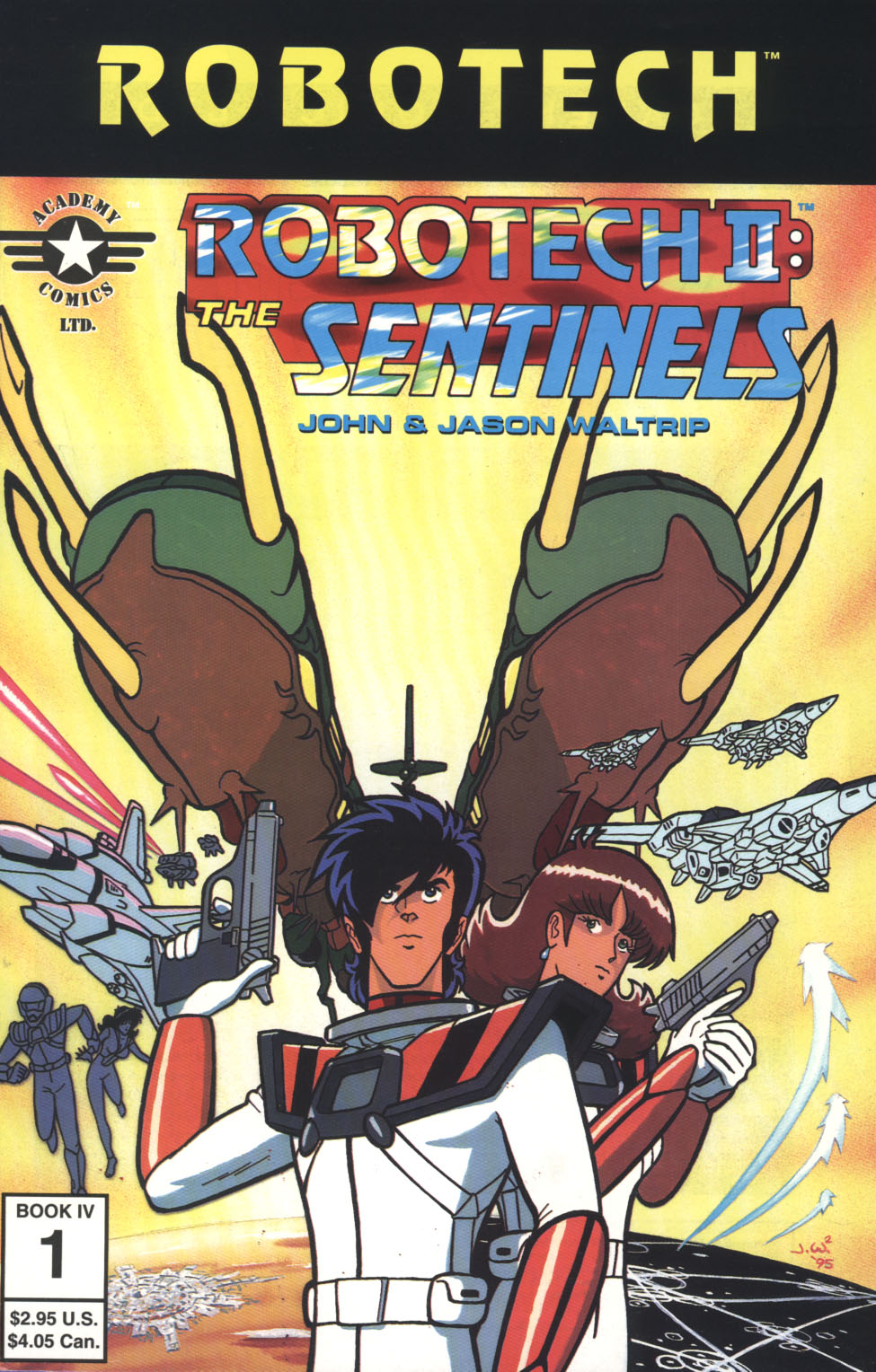 <{ $series->title }} issue Robotech II: The Sentinels Book 4 Issue #1 - Page 1