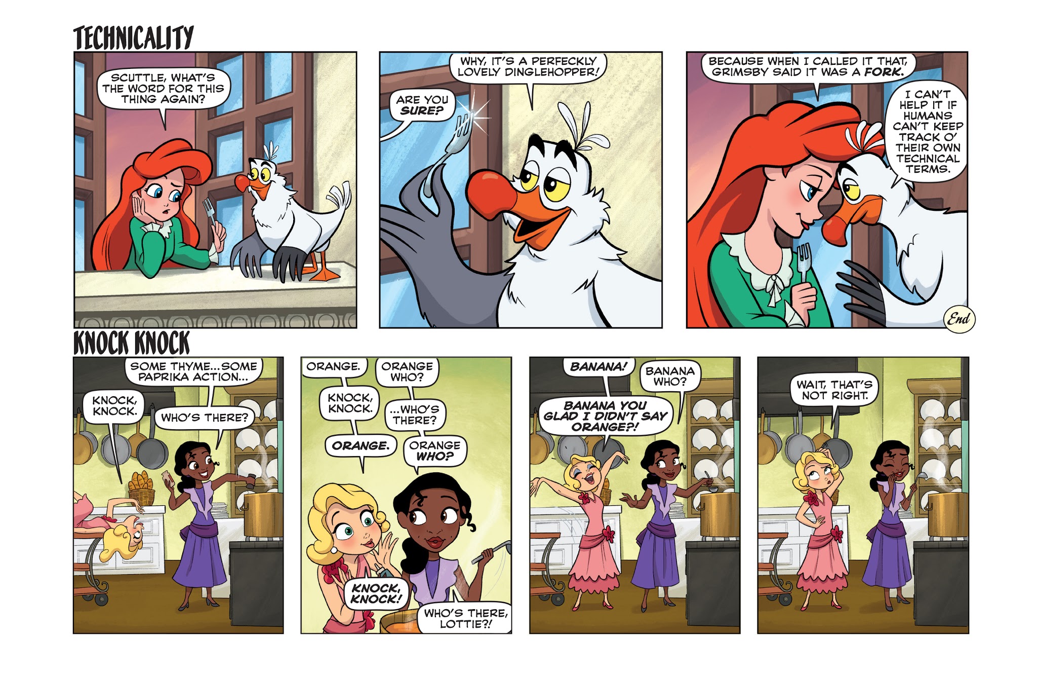 Read online Disney Princess comic -  Issue #17 - 18