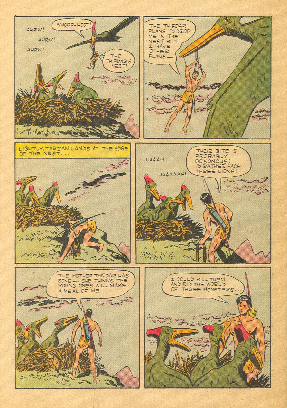 Read online Tarzan (1948) comic -  Issue #19 - 34