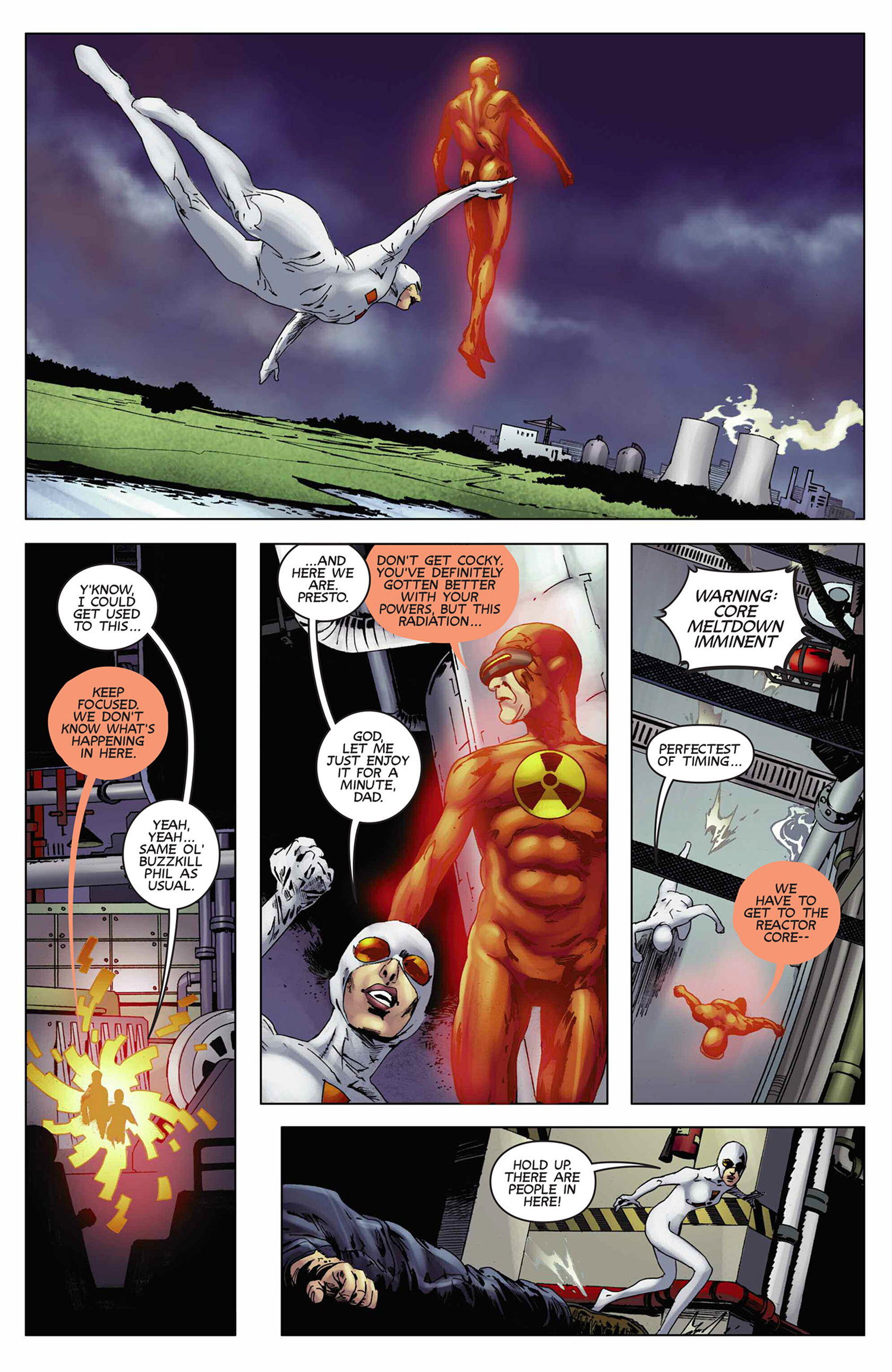 Read online Solar: Man of the Atom (2014) comic -  Issue #9 - 16