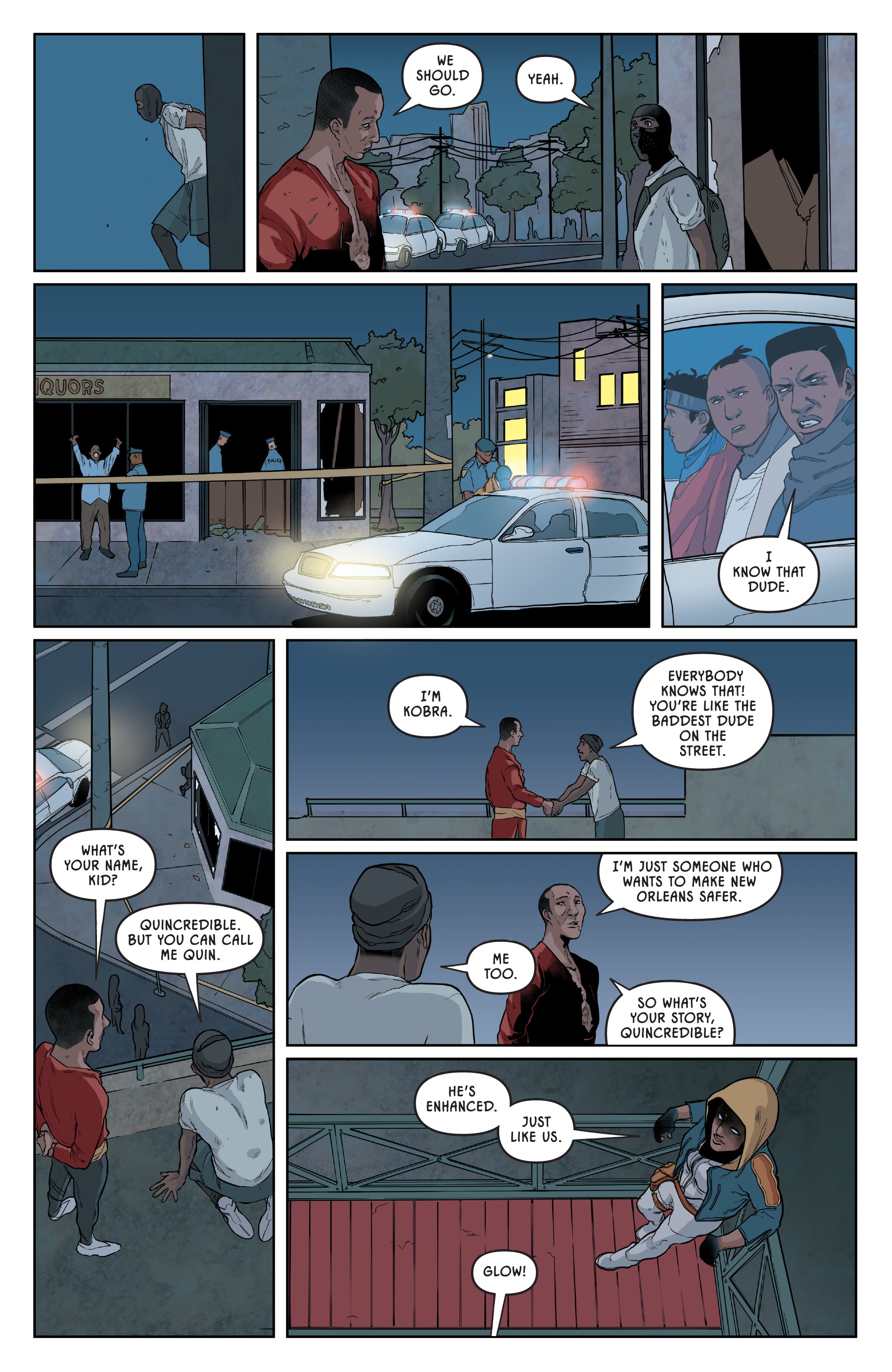Read online Quincredible comic -  Issue #3 - 12