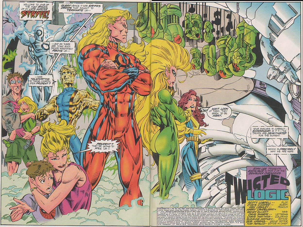 Read online Excalibur (1988) comic -  Issue #79 - 3