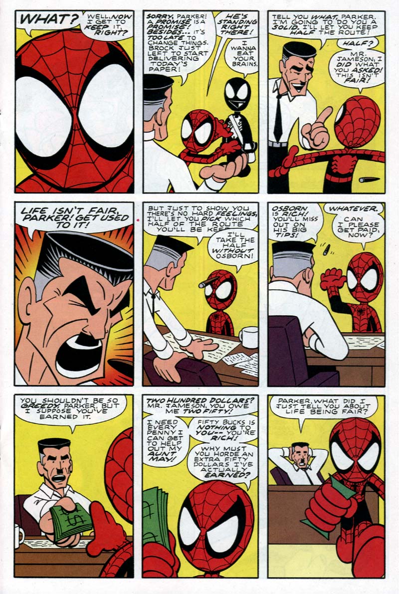 Read online Giant Size Mini-Marvels: Starring Spidey comic -  Issue # Full - 24