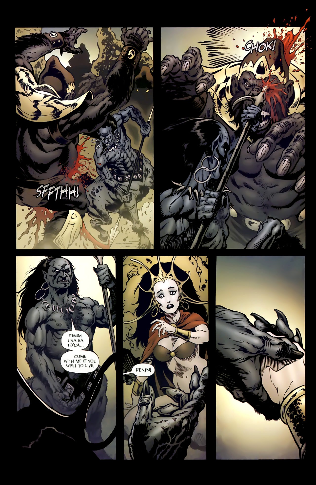 Read online Frank Frazetta's Moon Maid comic -  Issue # Full - 13