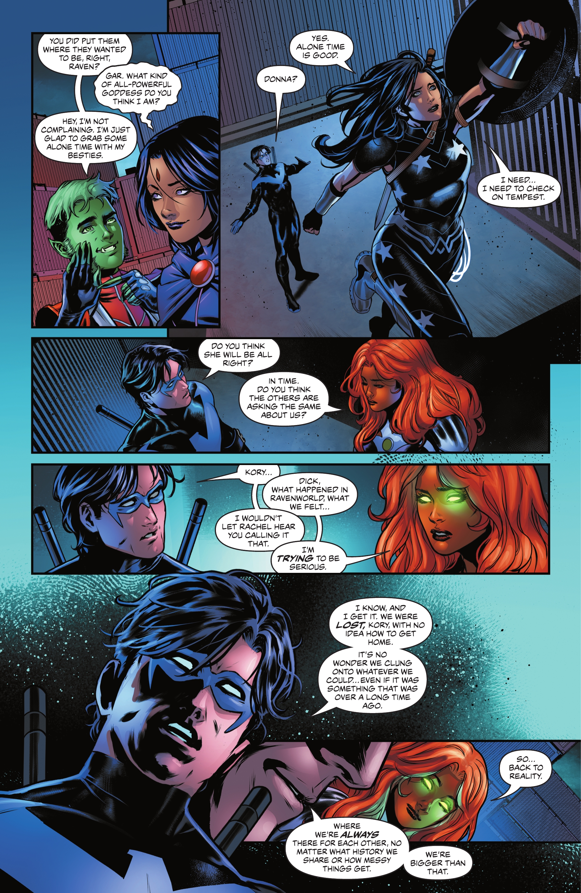 Read online Titans United: Bloodpact comic -  Issue #6 - 23