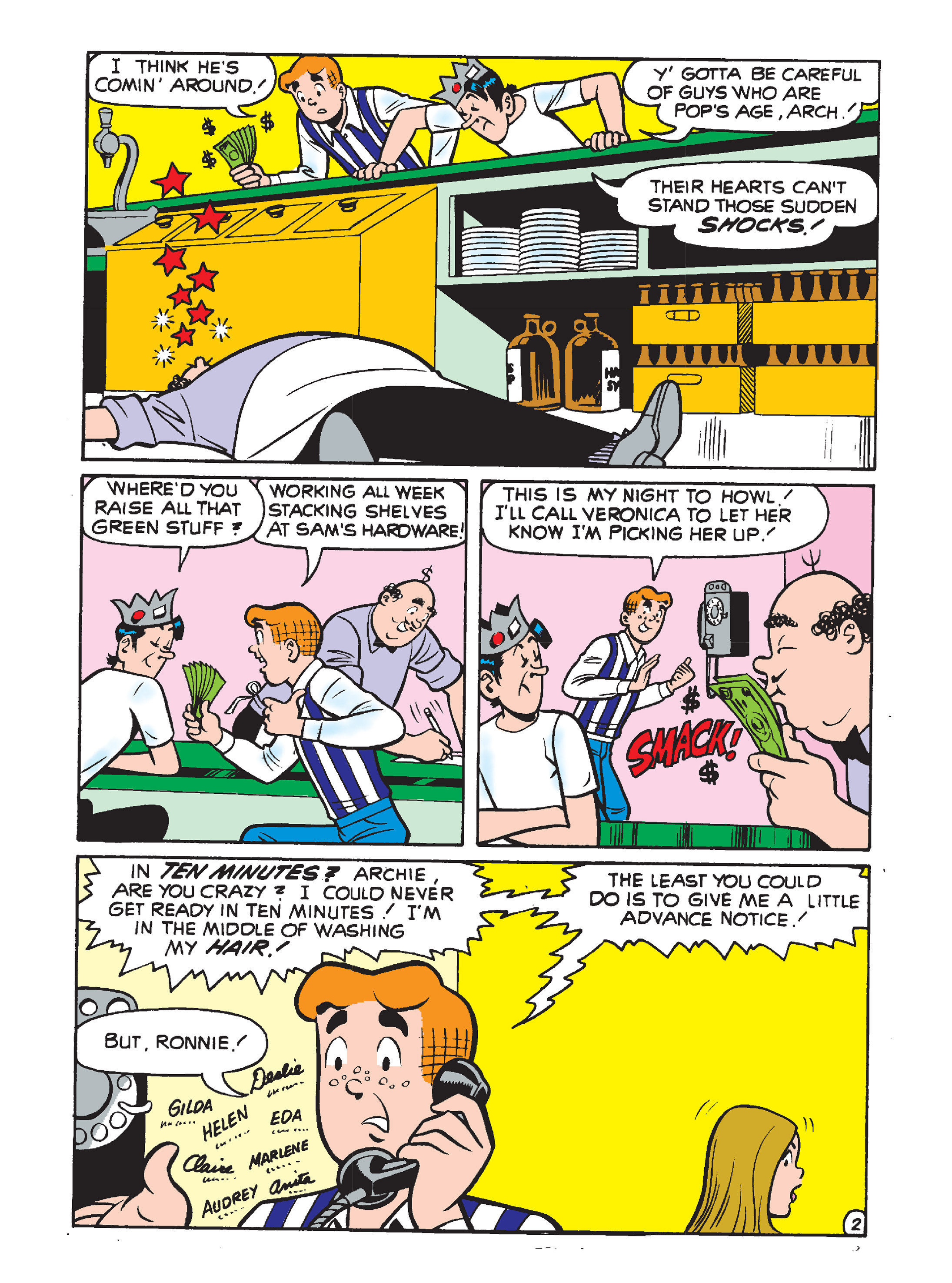 Read online Archie's Double Digest Magazine comic -  Issue #243 - 63