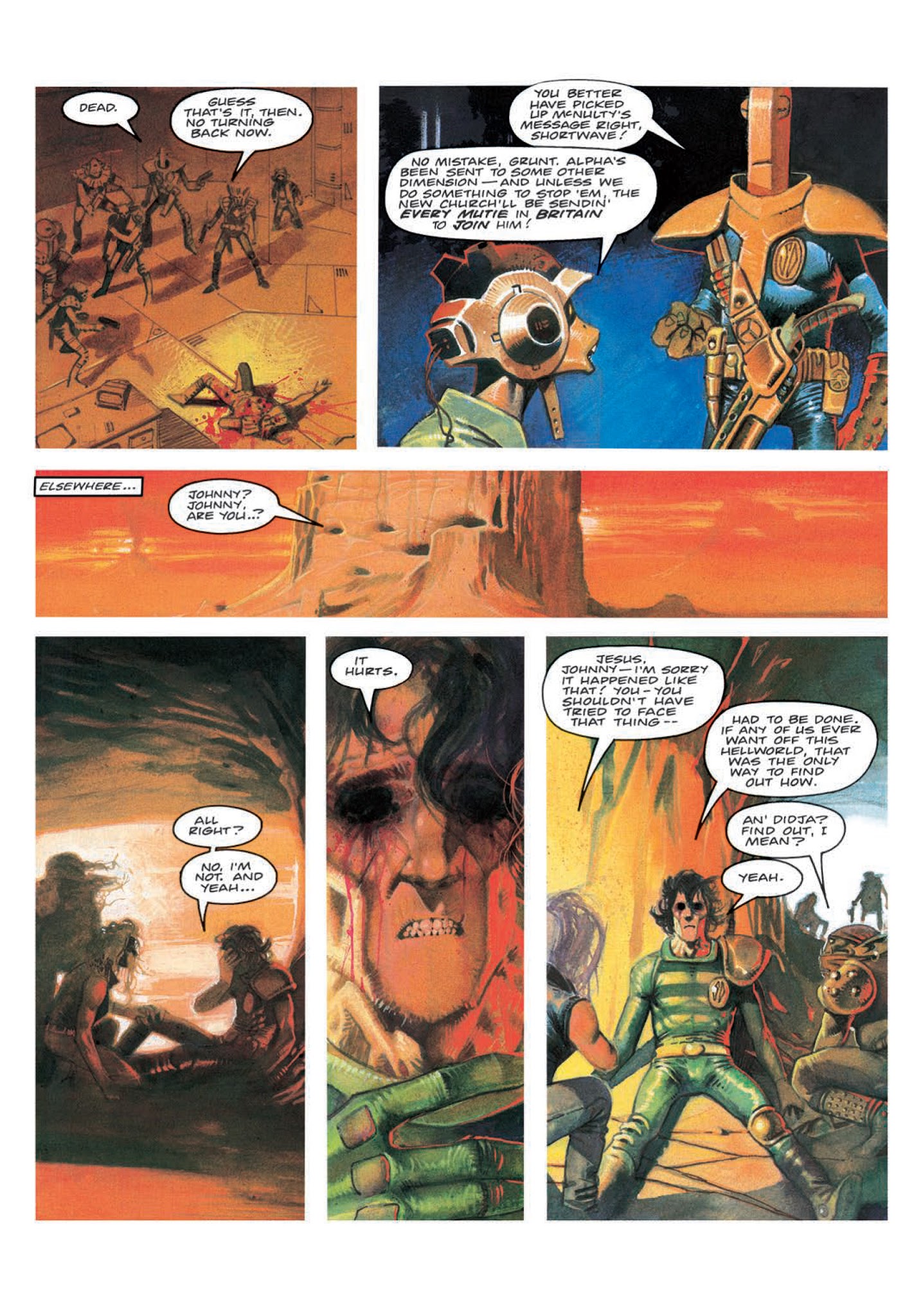 Read online Strontium Dog: Search/Destroy Agency Files comic -  Issue # TPB 5 - 138