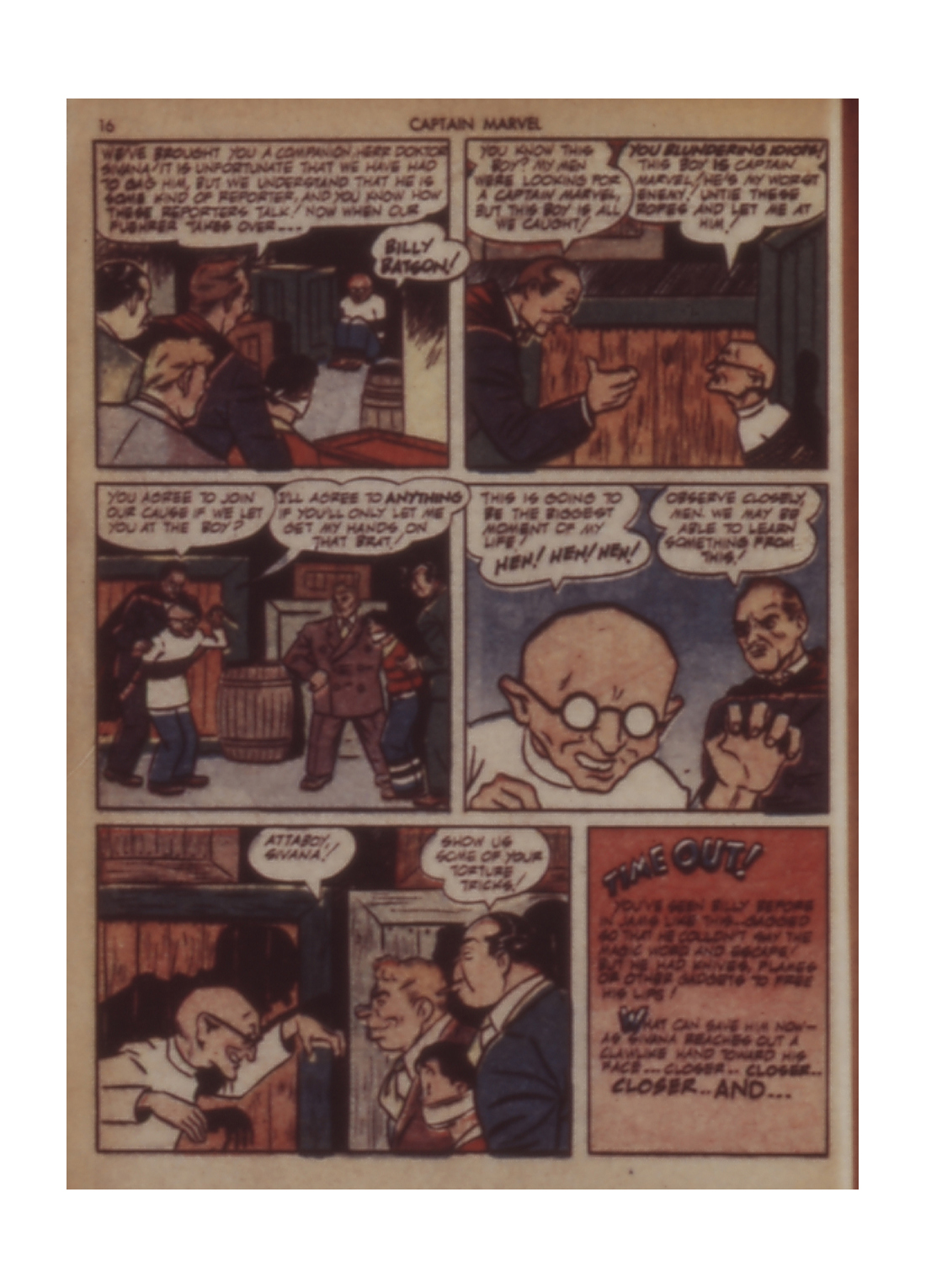 Read online Captain Marvel Adventures comic -  Issue #11 - 16